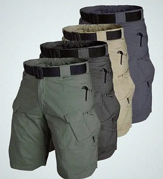 Herren Cargo Hose Bermuda Kurze Hose Cargohose Kurzhose Sporthose Jogging Short