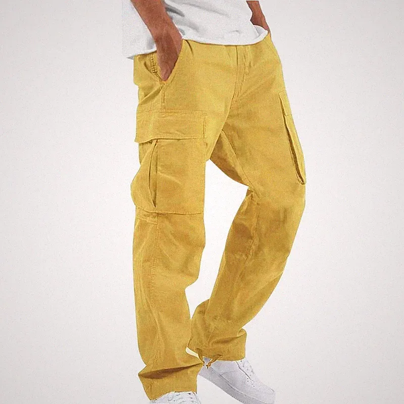 Herren Cargo Jogginghose Sporthose Sweatpants Freizeit Jogger Trainingshose
