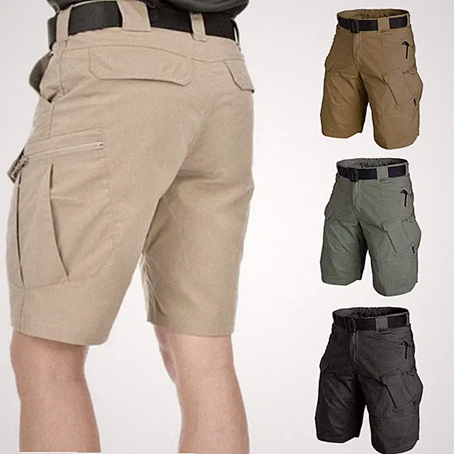 Herren Cargo Kurzhose Shorts Combat Cargohose Kurze Hose Bermuda Sporthose Hosen