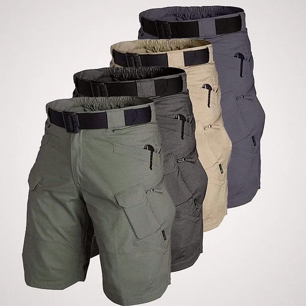 Herren Cargo Shorts Bermuda Kurze Hose Jogginghose Sporthose Freizeit Sommer