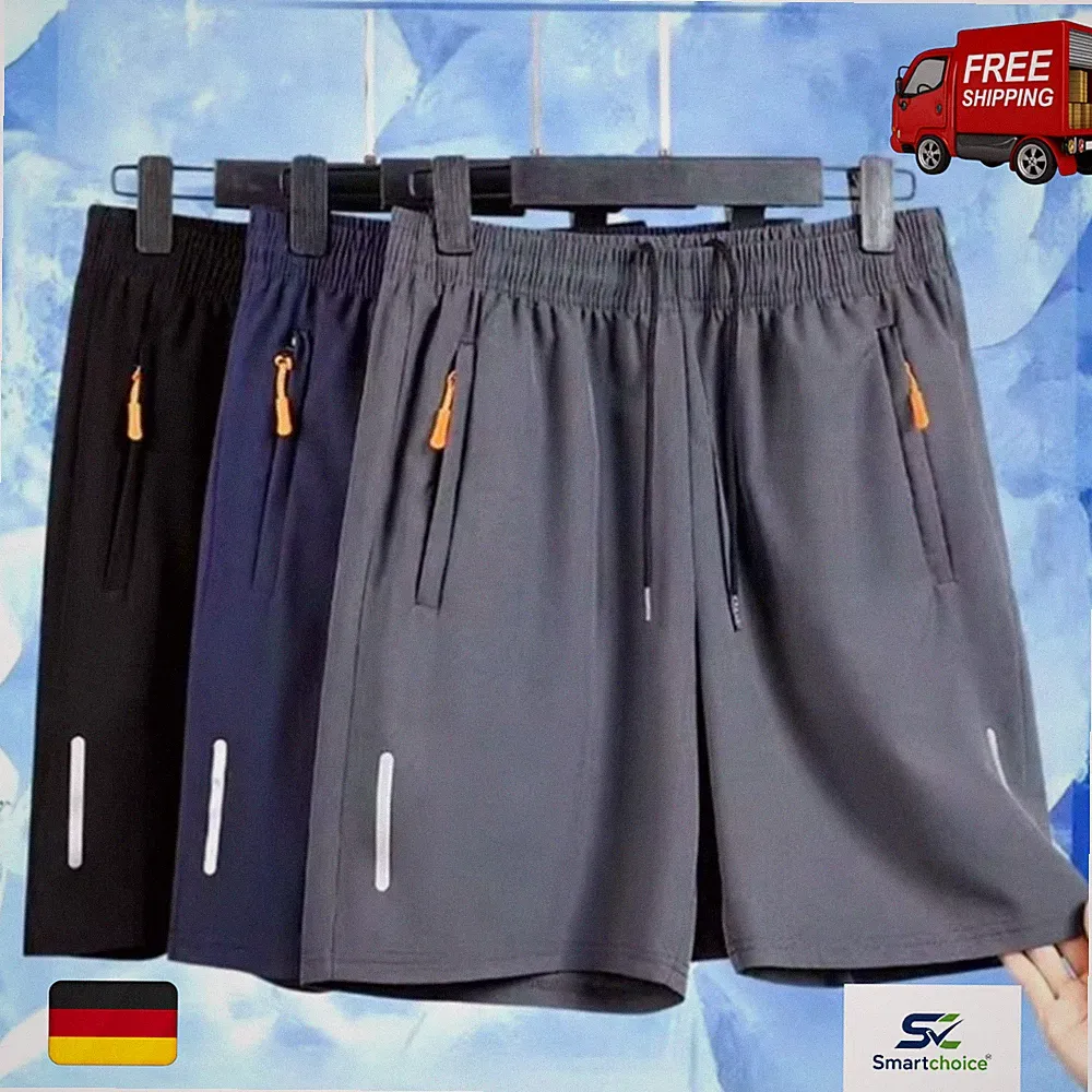 Herren Cargo Shorts Regular Herren kurze Hose Sweatshorts Jogger Bermuda Jogging