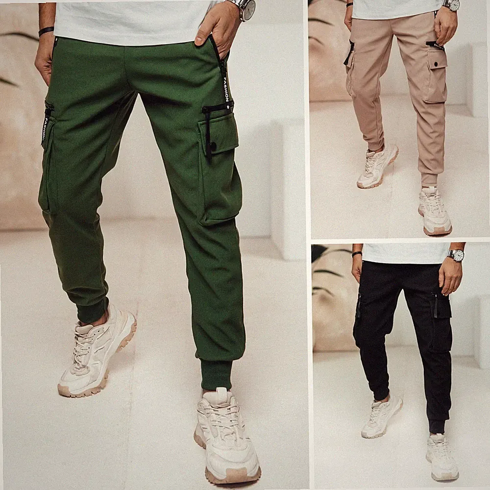 Herren Cargohose Sporthose Sweatpants Jogginghose Chino Hose DSTREET M-2XL