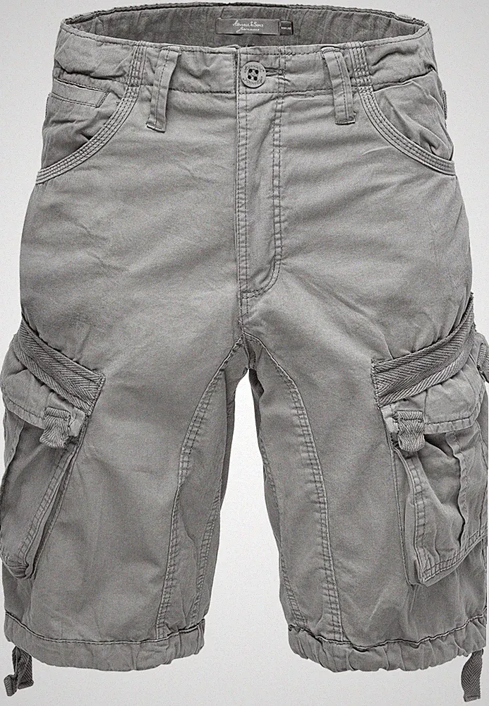 Herren Cargoshorts Männer Kurze Bermuda Hose Regular Fit 7033
