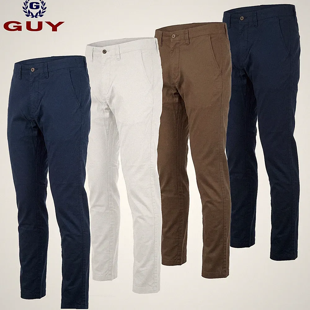 Herren Chino Hose Pocket America Baumwolle leicht Stretch 46 48 50 52 54 56 58