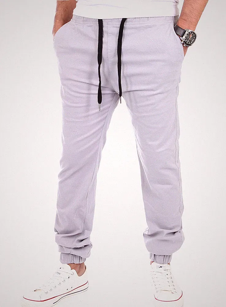 Elastischer Bund Chinohose