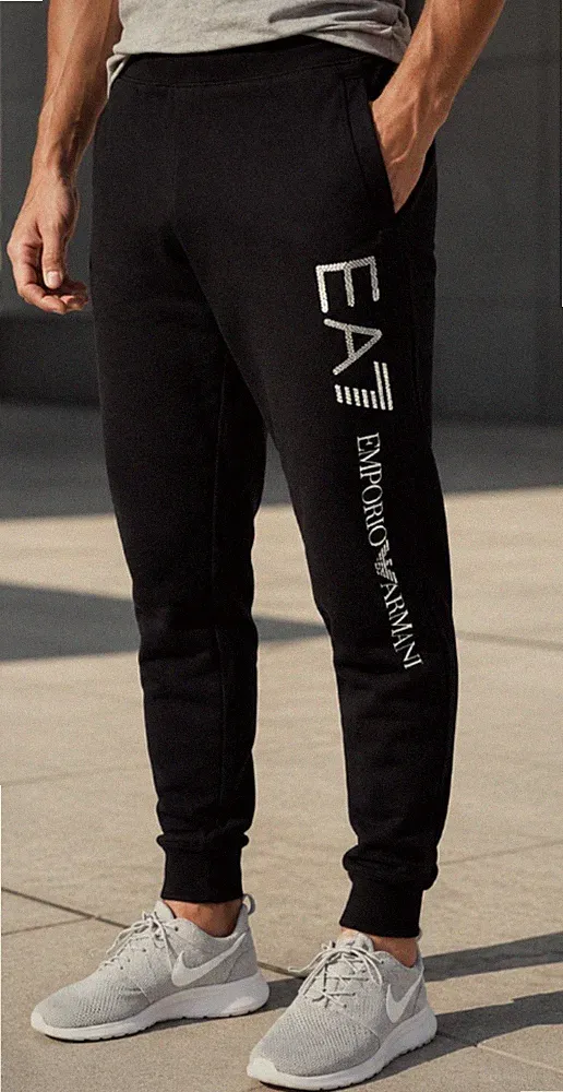Herren EA7 Emporio Armani Zug Sichtbarkeit Jogginghose Hose Größe 2XL W36" L32" Angebot