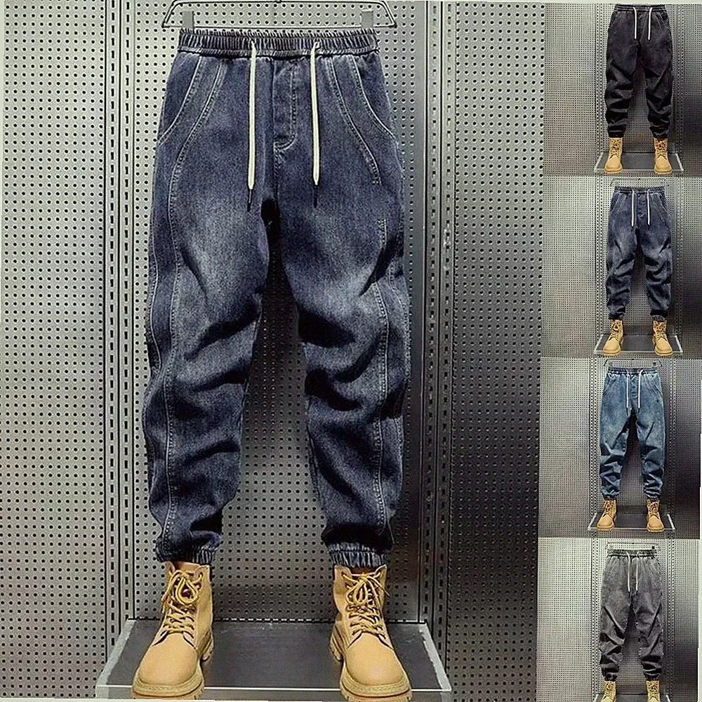 Elastischer Bund Jeans