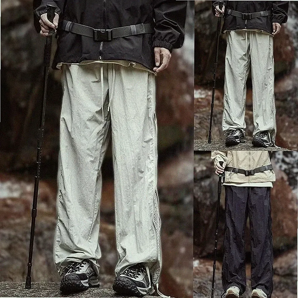 Herren Everyday Cargo Hose Gerades Bein Loose Fit Outdoor Jogginghose