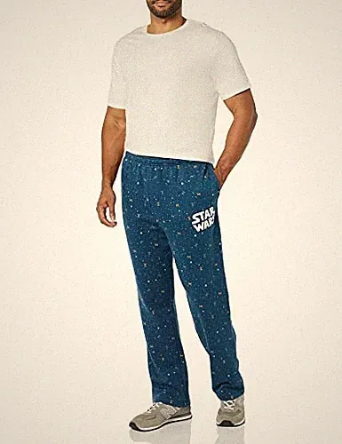 Herren Fleece-Jogginghose Disney Marvel Star Wars S Star-Wars-Logo, Big & Tall