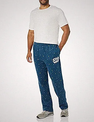 Herren Fleece-Jogginghose Disney Marvel Star Wars S Star-Wars-Logo, Big & Tall