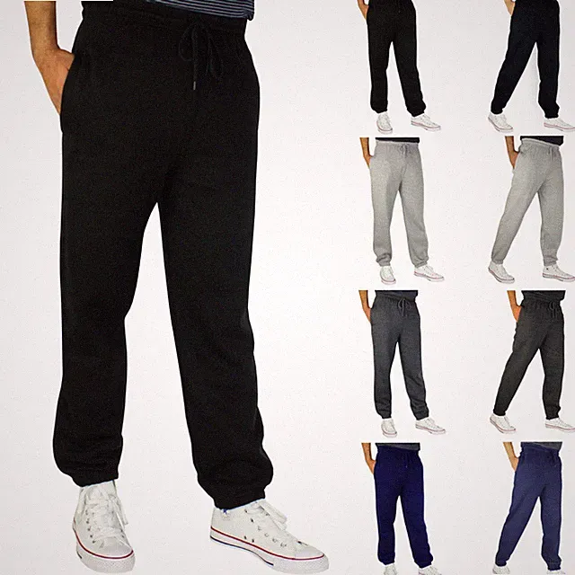 Herren Fleecehose Gummibaum Hose Freizeit Jogginghose Jogging Hose S - 5XL
