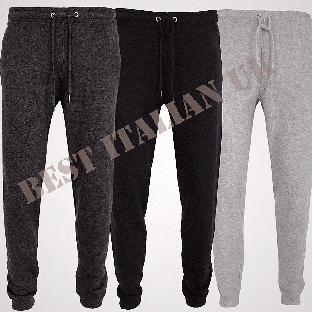 Herren Fleecehose Jogginghose Gummibund Jogging Hose Trainingshose