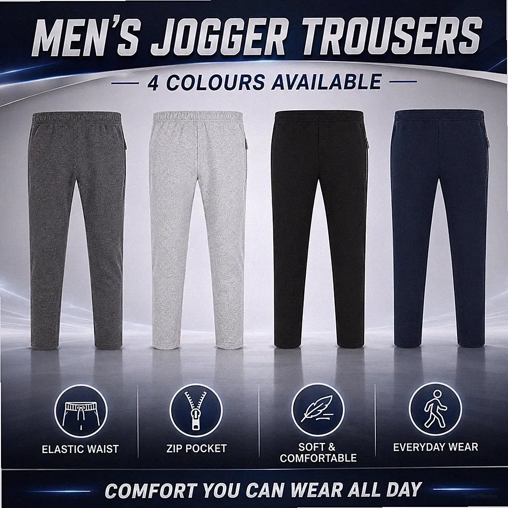 Herren Fleecehose offener Saum Hose Jogginghose Freizeit Jogging S-5XL
