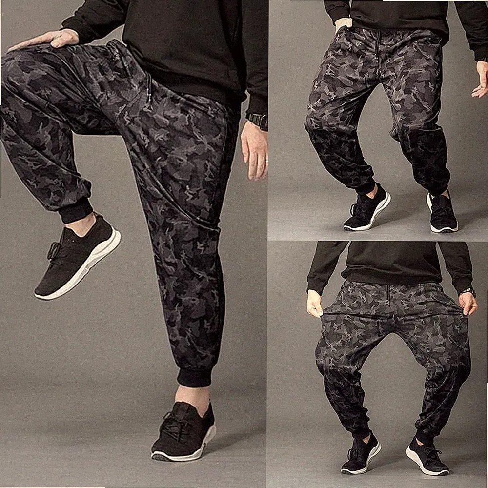 Herren for freizeit Jogger Jogginghose Bottoms Gym Trainingsanzug Jogging