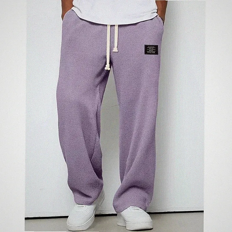 Herren Freizeit Jogginghose Jogger Hose Loose Fit Baggy Pant Hose Gummibund