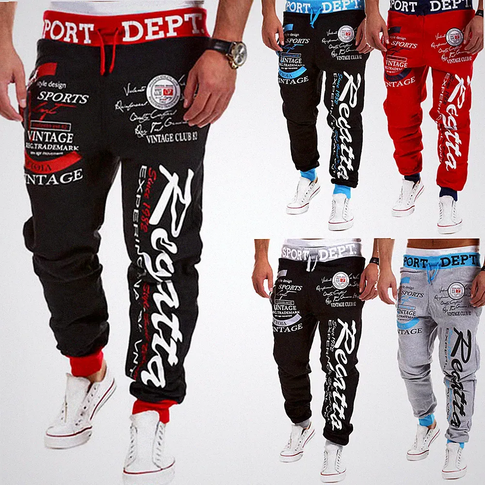 Herren Freizeit Stretch Trainingshose Jogginghose Fitnesshose Sport Jogger Hose.