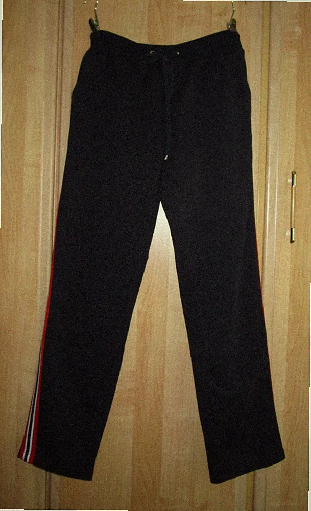 Herren Freizeithose Jogginghose Dehnbund Marine Blau Gr. 48