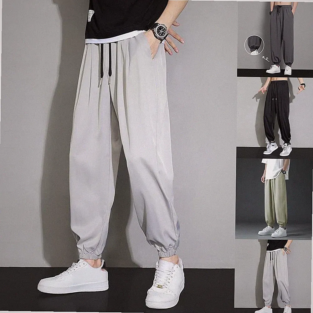 Herren Freizeithose Sport Jogginghose Training 95%Polyester+5%Elasthan Einfarbig