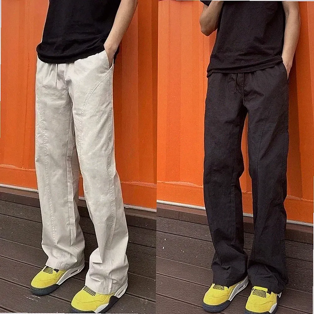 Herren für freizeit Jogginghose Hohe Taille Gerader Schnitt Wasserdicht Schnell