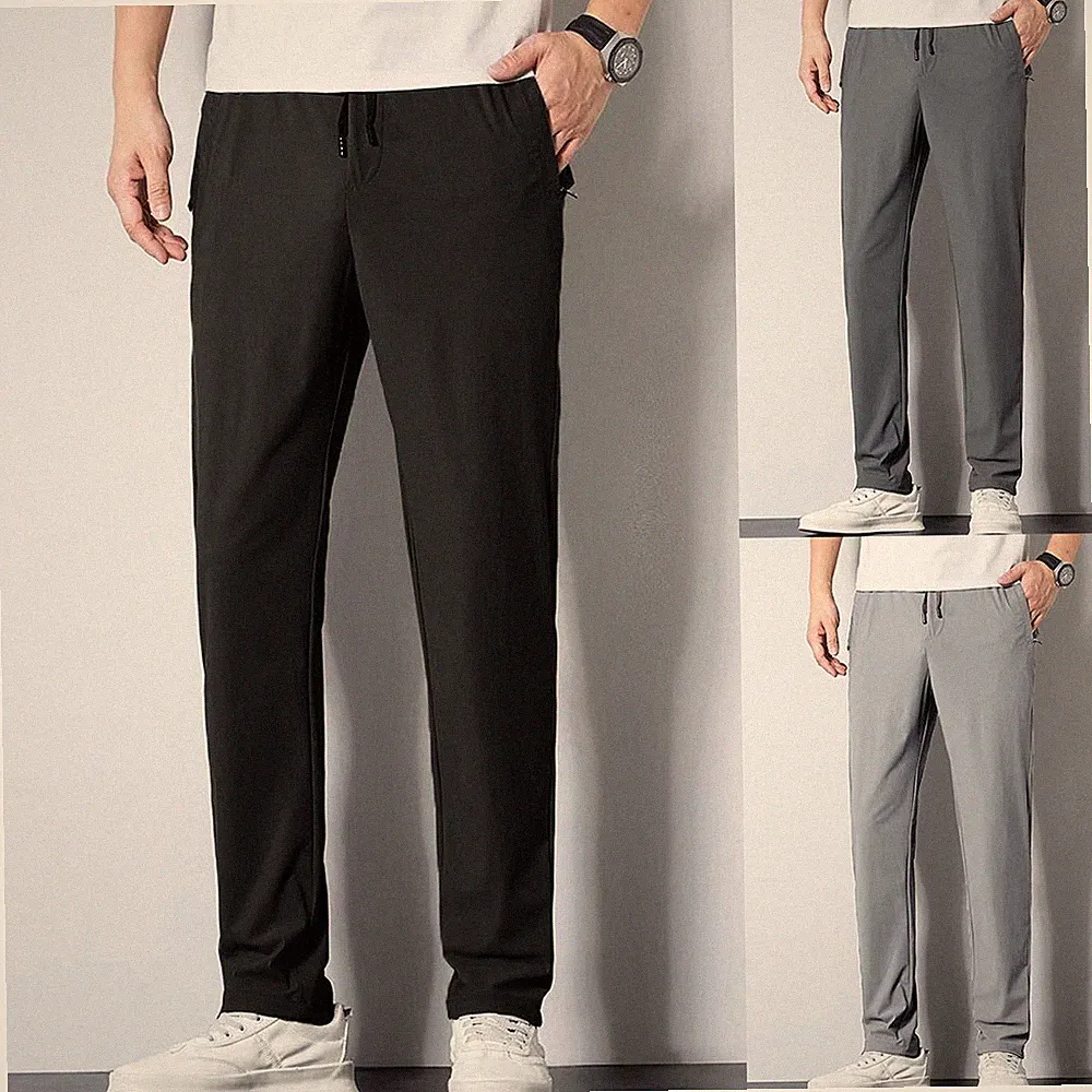 Herren für freizeit Jogginghose Mid Waist leichte Hose für den Alltag