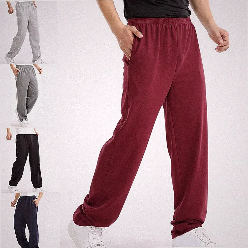 Herren für freizeit Oversize Jogginghose mit Gummibund für Frühling Jahresz