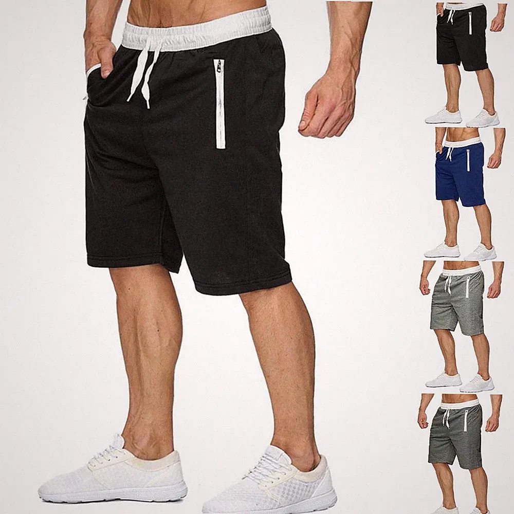 Herren für FREIZEIT Shorts Kordelzug kurze Hose knielanges Design für Jogging