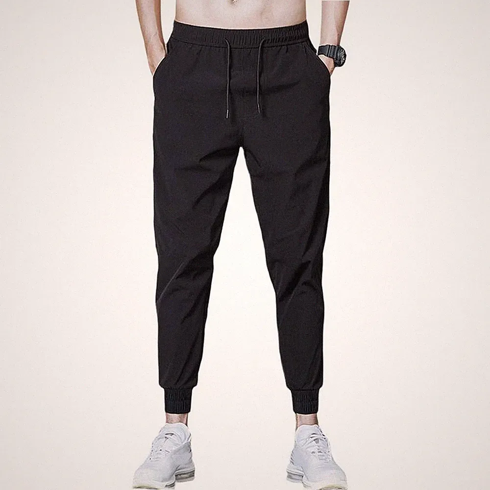 Herren für freizeit Sportbekleidung Hose Loose Fit Jogginghose Gerades Bein Für