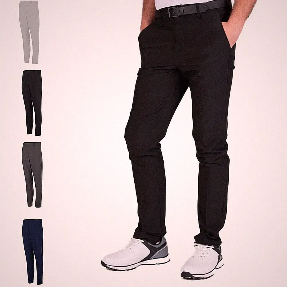 Herren Golfhose Island Grün Schnelltrocknend Stretch Tapered Tour Hose Unterteil