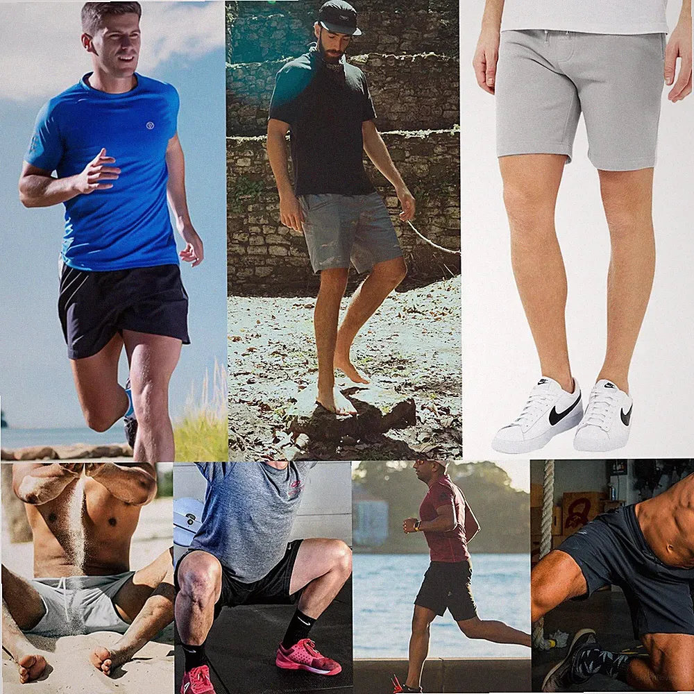 Herren Gym Jogginghose Jogging Lounge Hose Shorts Tarley oder Barker Hose Brave Soul