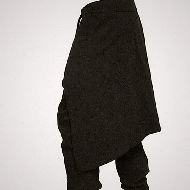Herren Haremhosen Punk Gothik Steampunk Freizeithose Locker Elastischer Bund