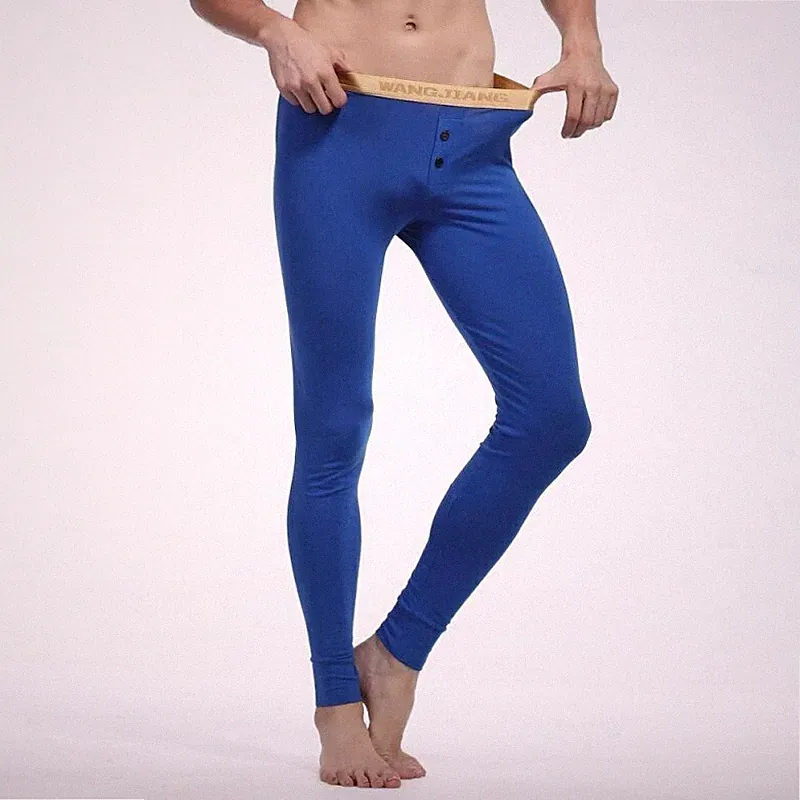 Herren-Herbsthose LongElastische Baumwoll-Herbsthose Sexy Unterwäsche Enges Bein