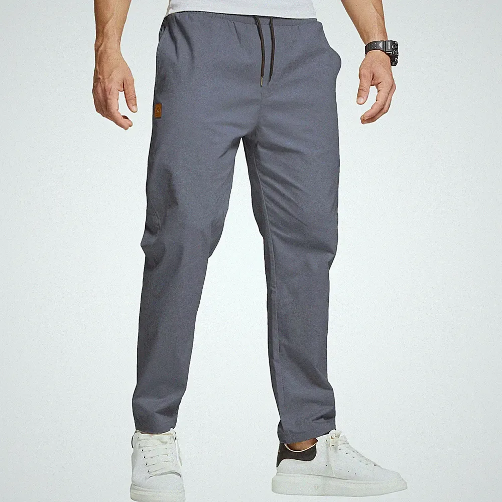 Herren Hose Chino Cargo Freizeithose Baumwolle Jogginghose Sporthose Taschen L