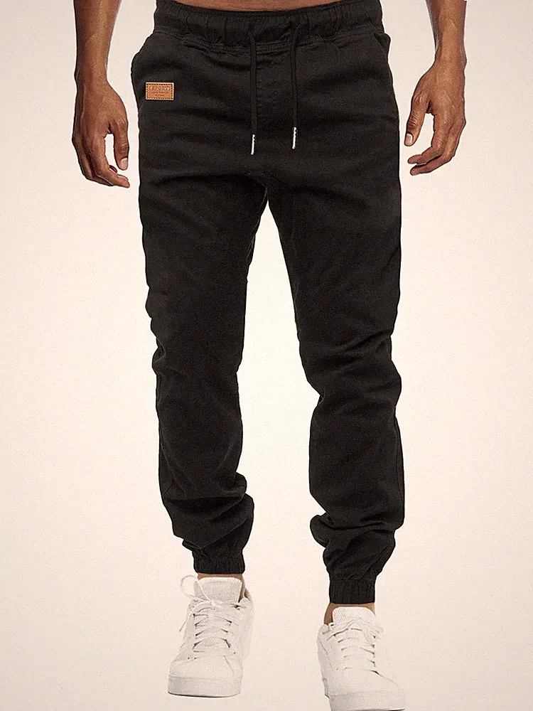 Herren Hose Chino Cargo Jogginghose Baumwolle Sport Freizeit Taschen XXL