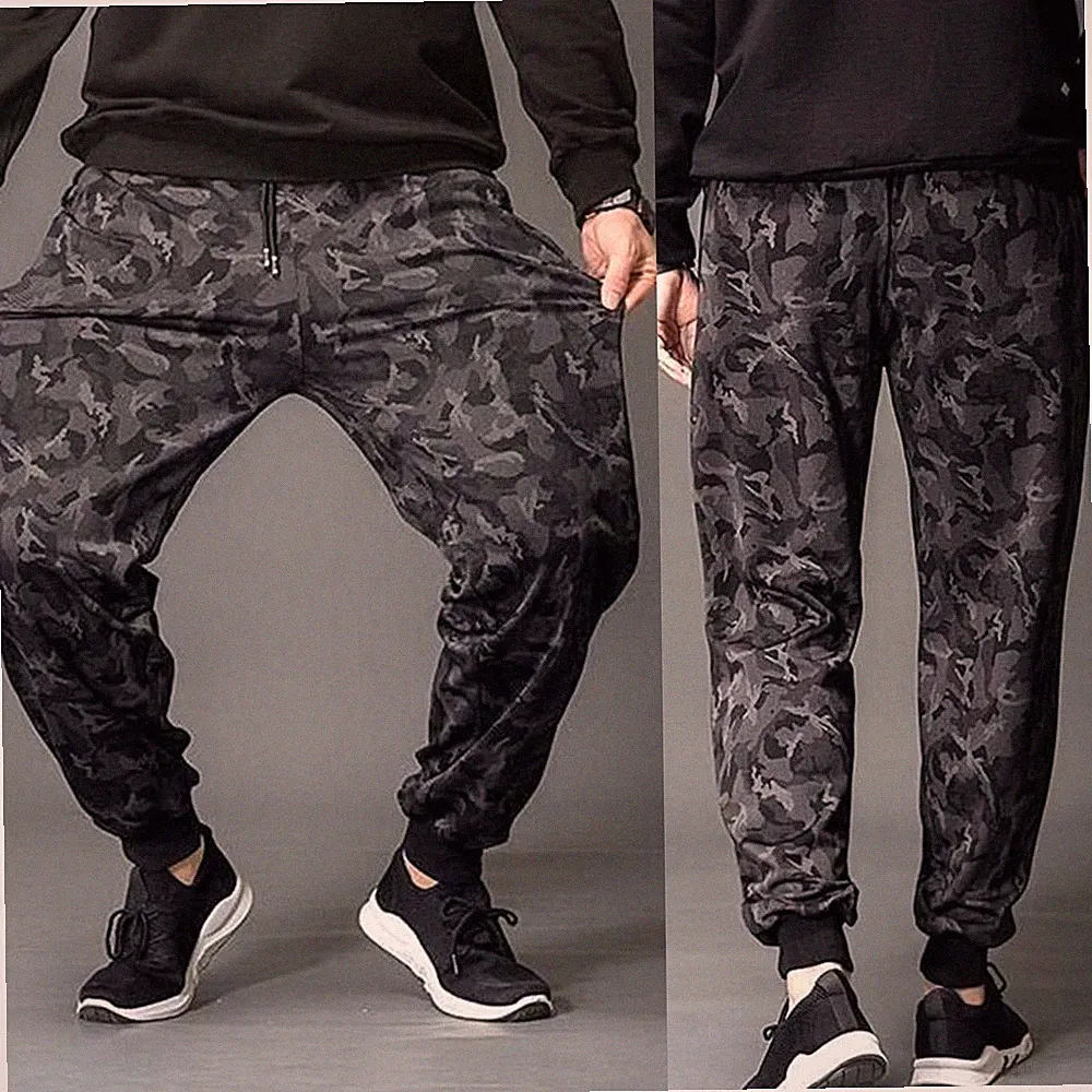 Herren Hose Haremshose Sport Streetwear Jogginghose Trousers Training