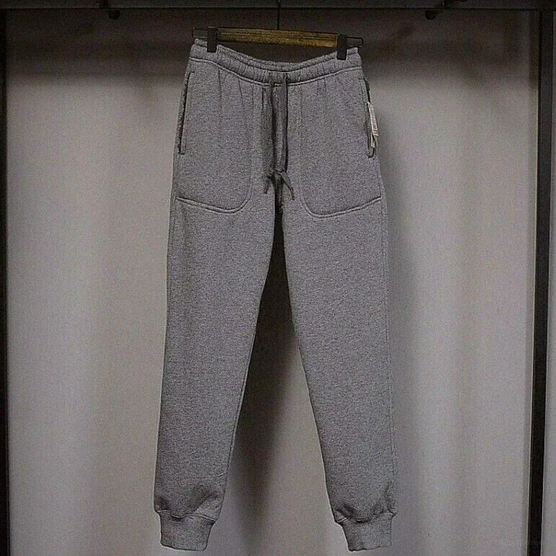 Herren Hose Jogginghose Kunst Sherpa-Fleece Gefüttert Freizeit Winter Warm