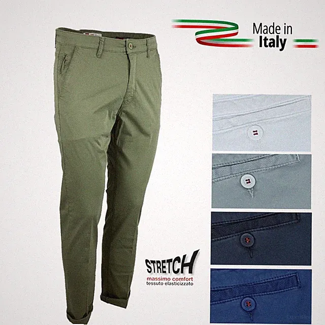 Herren Hose Slim Fit 5 Taschen Elegant Skinny Jeans Stretch 44 46 48 50