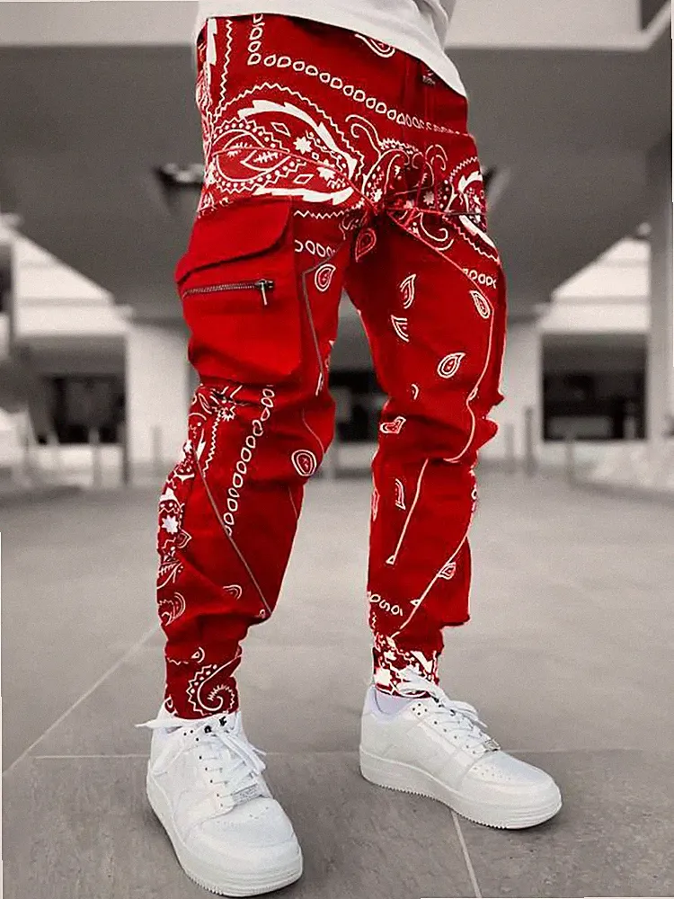 Herren Hose Sporthose Trainingshose Jogger Fitness Slim Fit Cargo Streetwear