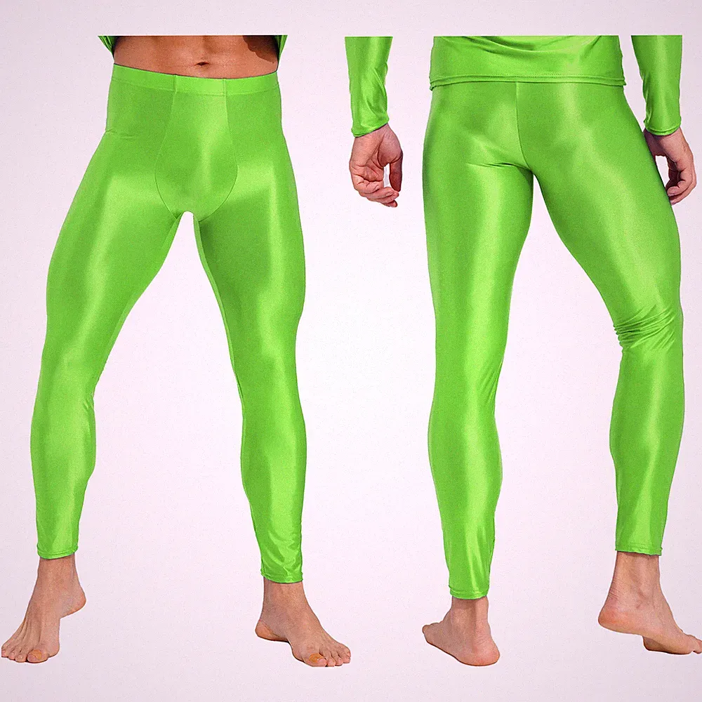 Herren Hosen Fitness Kompressionshose Stretch Leggings Elastischer Bund Sommer