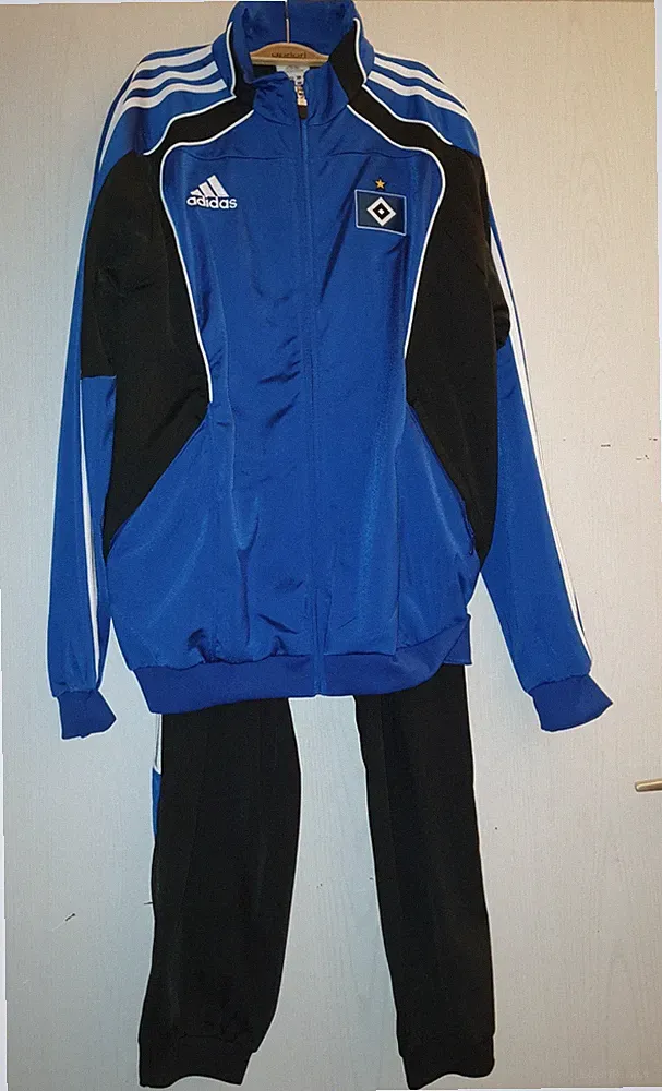 Herren HSV adidas Traingsanzug Jogging Jogger Sportanzug Gr. 7/52⭐gebraucht Top