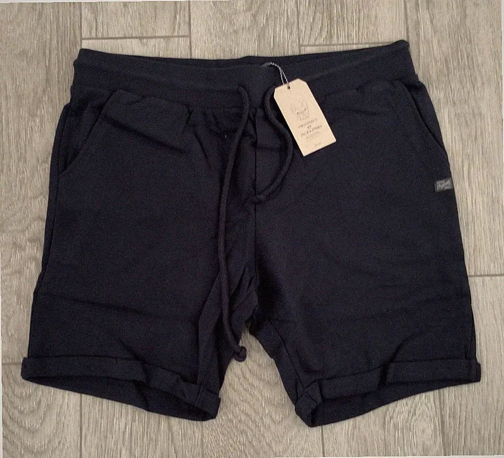 HERREN JACK & JONES JOGGINGHOSE SWEAT BOOST MARINEBLAU GR. XL = 36 - 38