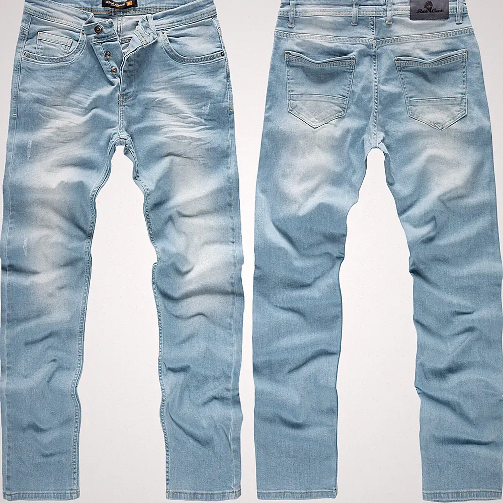 Herren Jeans Hose Rock Creek Designer Denim Jeanshose Herrenhose Stretch M18 NEU
