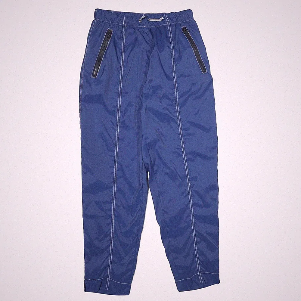 Herren Jogger Blau Slim Tapered M W26 L30 Trainingshose Casual Streetwear