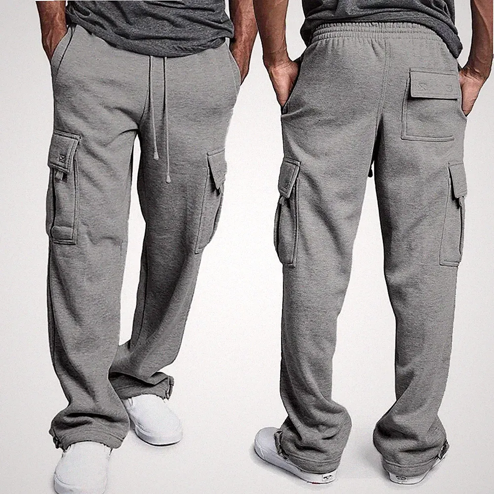 Herren Jogger Trainingshose Sporthose Fitnesshose Jogginghose Freizeit Cargohose