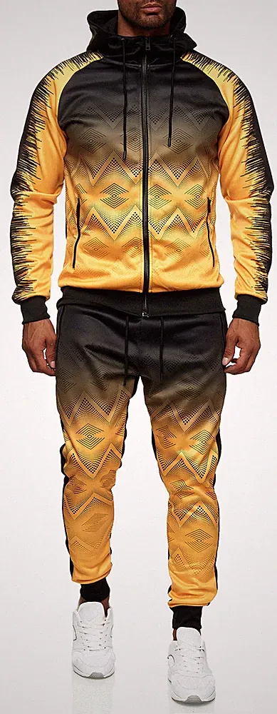 Herren Jogginganzug Trainingsanzug Sportanzug Fitness Streetwear IMO NEA - 18