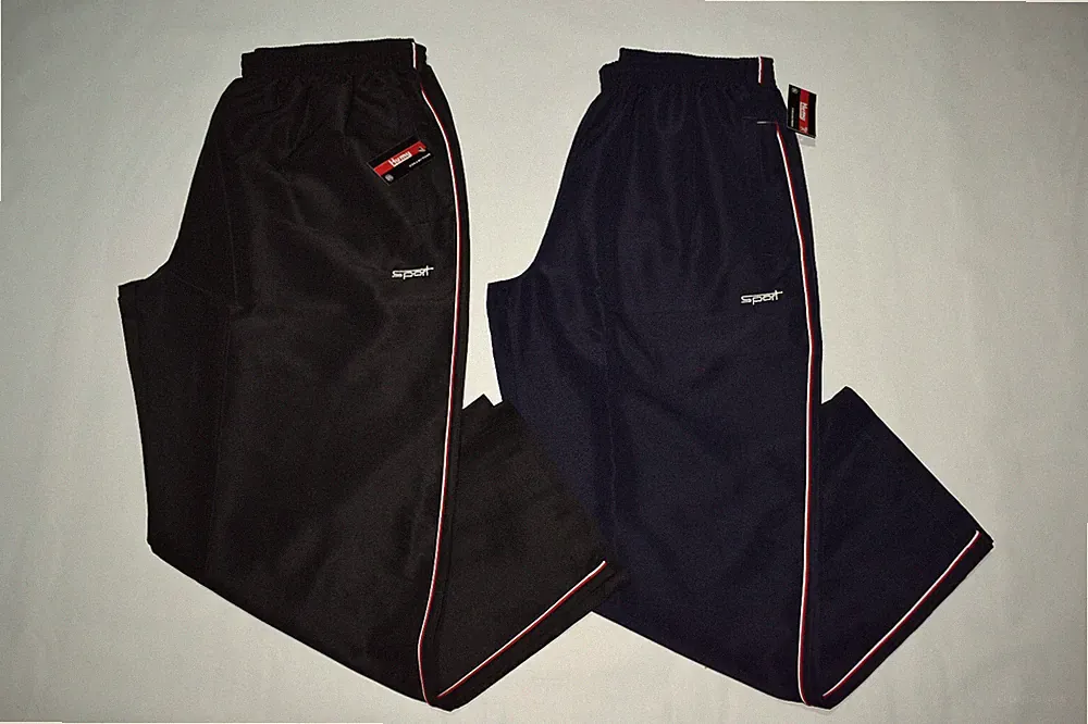 Herren Jogginghose Freizeithose Microfaser Schwarz oder Blau..Größe M bis 5XL