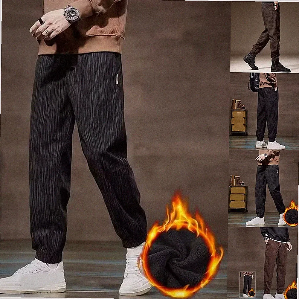 Herren Jogginghose Freizeitkleidung Home Lounge Elastischer Bund Beinbindung DE