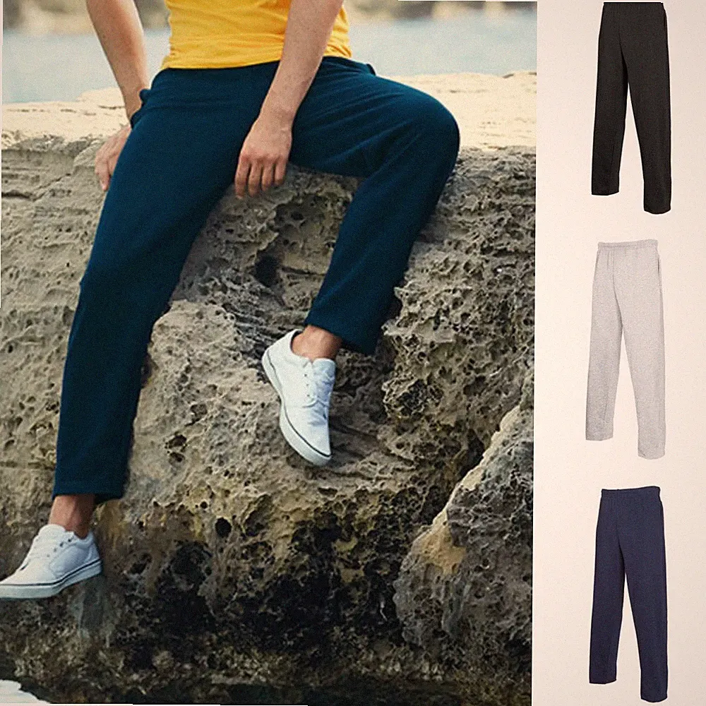 Herren Jogginghose Fruit of the loom Trainingshose Sporthose Lightweight Hose