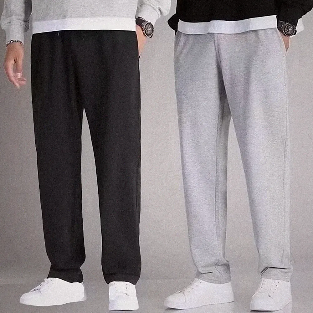 Herren Jogginghose für freizeit Jogger Oversize Schnitt Einfarbig Atmungsaktiv