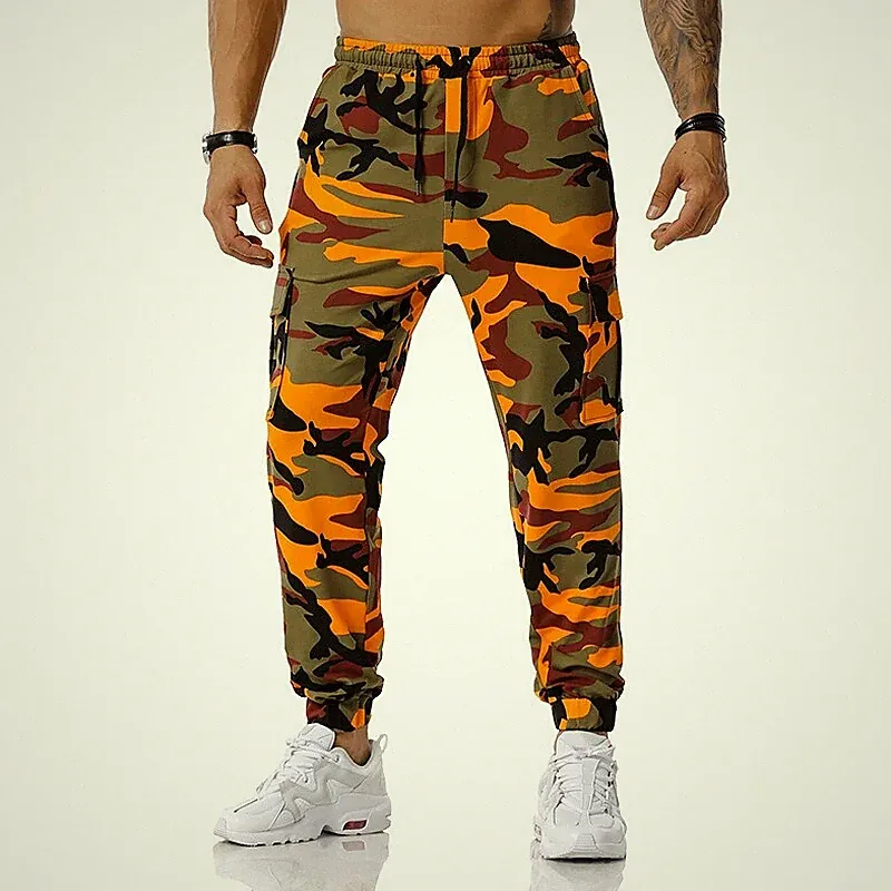 Orange Laufhose