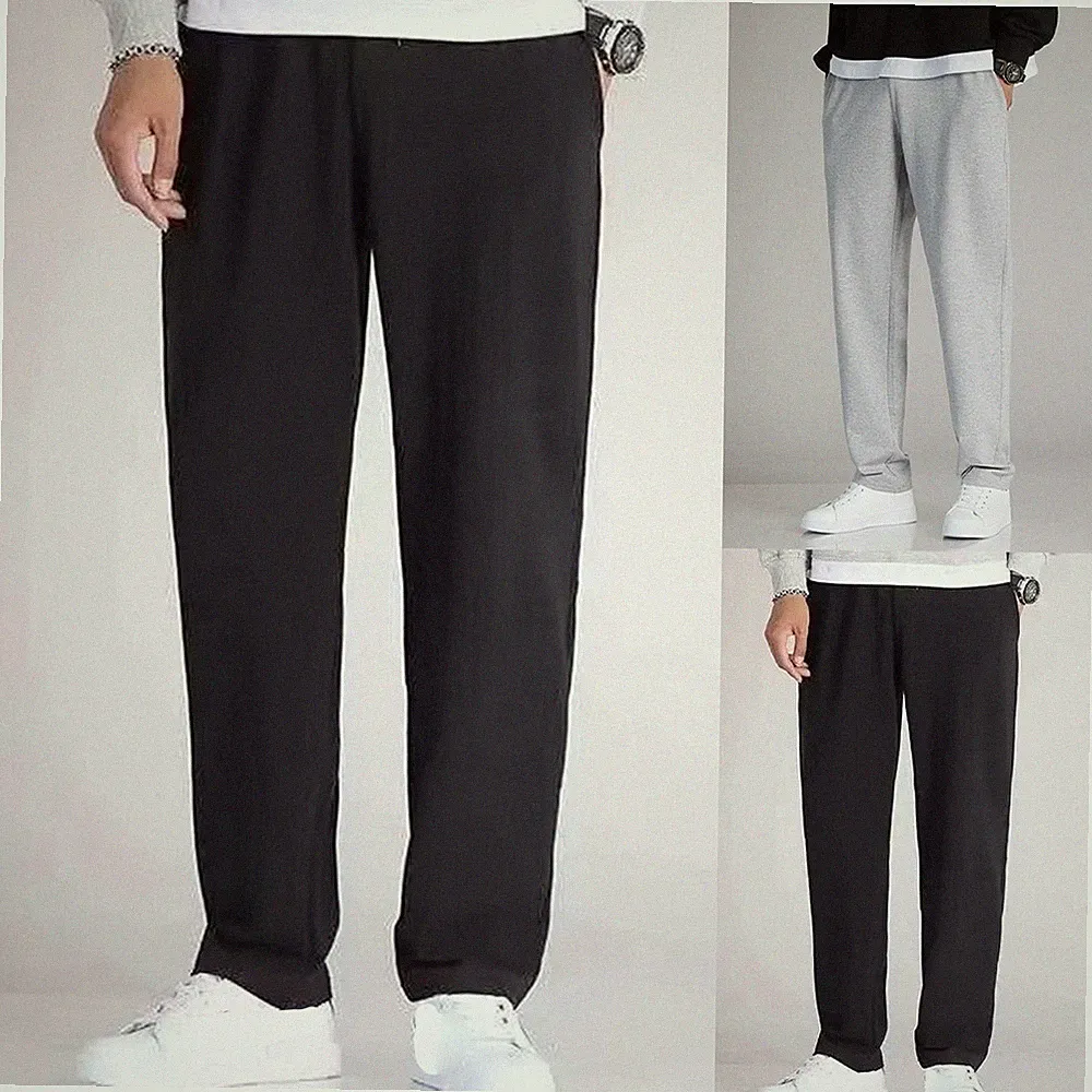 Herren Jogginghose Oversize Schnitt Einfarbig Atmungsaktiv Stoff Bequemes Design